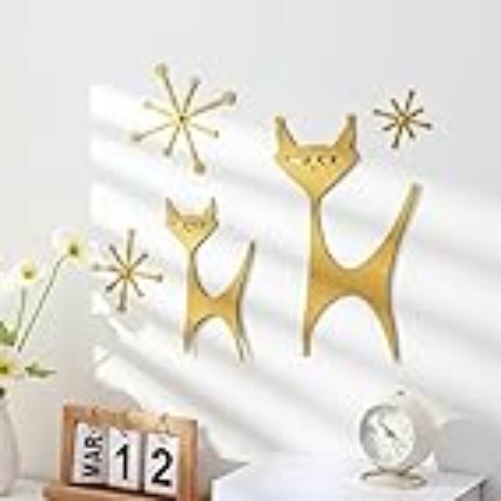 Wesiti 5 Piece Cat Wall Decor